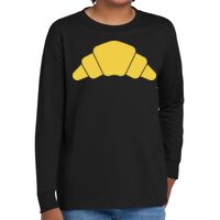 Youth Heavy Cotton 100% Cotton Long Sleeve T Shirt Thumbnail