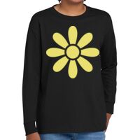 Youth Heavy Cotton 100% Cotton Long Sleeve T Shirt Thumbnail