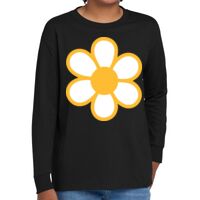 Youth Heavy Cotton 100% Cotton Long Sleeve T Shirt Thumbnail