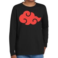 Youth Heavy Cotton 100% Cotton Long Sleeve T Shirt Thumbnail