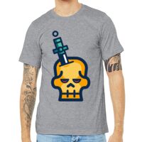 Unisex Heather CVC Short Sleeve Tee Thumbnail