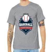 Unisex Heather CVC Short Sleeve Tee Thumbnail