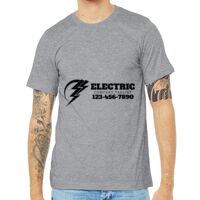 Unisex Heather CVC Short Sleeve Tee Thumbnail