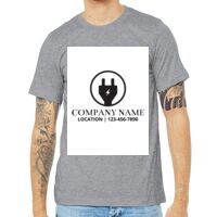 Unisex Heather CVC Short Sleeve Tee Thumbnail