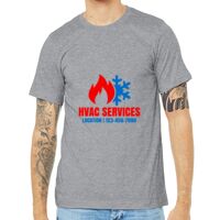 Unisex Heather CVC Short Sleeve Tee Thumbnail