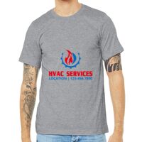 Unisex Heather CVC Short Sleeve Tee Thumbnail