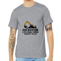 Unisex Heather CVC Short Sleeve Tee Thumbnail