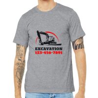 Unisex Heather CVC Short Sleeve Tee Thumbnail