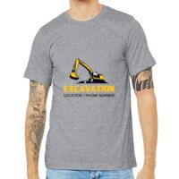 Unisex Heather CVC Short Sleeve Tee Thumbnail