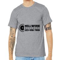 Unisex Heather CVC Short Sleeve Tee Thumbnail