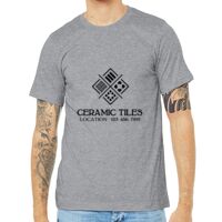 Unisex Heather CVC Short Sleeve Tee Thumbnail