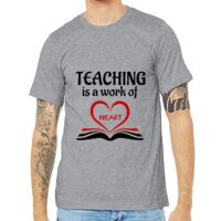 Unisex Heather CVC Short Sleeve Tee Thumbnail