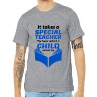 Unisex Heather CVC Short Sleeve Tee Thumbnail