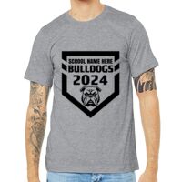 Unisex Heather CVC Short Sleeve Tee Thumbnail