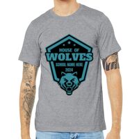 Unisex Heather CVC Short Sleeve Tee Thumbnail