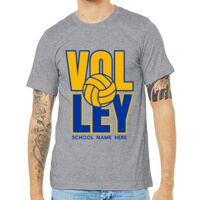 Unisex Heather CVC Short Sleeve Tee Thumbnail