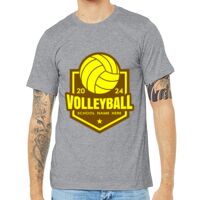 Unisex Heather CVC Short Sleeve Tee Thumbnail