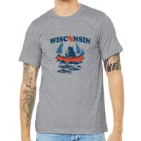 Unisex Heather CVC Short Sleeve Tee Thumbnail