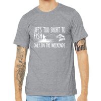 Unisex Heather CVC Short Sleeve Tee Thumbnail