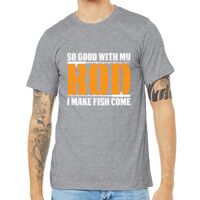 Unisex Heather CVC Short Sleeve Tee Thumbnail