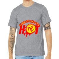 Unisex Heather CVC Short Sleeve Tee Thumbnail