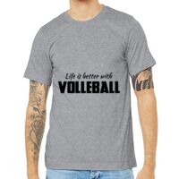 Unisex Heather CVC Short Sleeve Tee Thumbnail