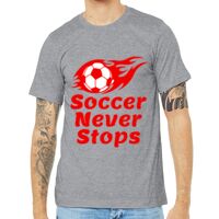 Unisex Heather CVC Short Sleeve Tee Thumbnail