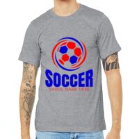 Unisex Heather CVC Short Sleeve Tee Thumbnail