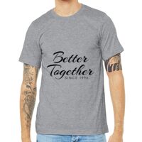 Unisex Heather CVC Short Sleeve Tee Thumbnail