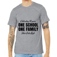 Unisex Heather CVC Short Sleeve Tee Thumbnail