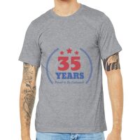 Unisex Heather CVC Short Sleeve Tee Thumbnail