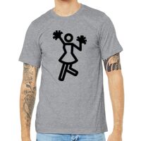 Unisex Heather CVC Short Sleeve Tee Thumbnail