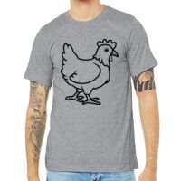 Unisex Heather CVC Short Sleeve Tee Thumbnail