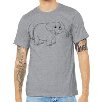 Unisex Heather CVC Short Sleeve Tee Thumbnail