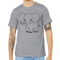 Unisex Heather CVC Short Sleeve Tee Thumbnail