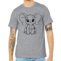 Unisex Heather CVC Short Sleeve Tee Thumbnail