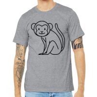 Unisex Heather CVC Short Sleeve Tee Thumbnail