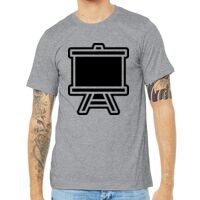 Unisex Heather CVC Short Sleeve Tee Thumbnail