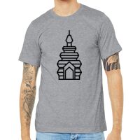 Unisex Heather CVC Short Sleeve Tee Thumbnail