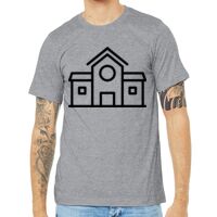 Unisex Heather CVC Short Sleeve Tee Thumbnail