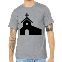 Unisex Heather CVC Short Sleeve Tee Thumbnail