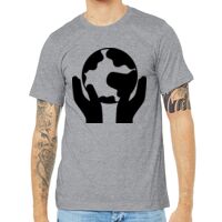 Unisex Heather CVC Short Sleeve Tee Thumbnail