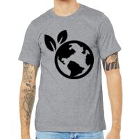 Unisex Heather CVC Short Sleeve Tee Thumbnail