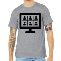 Unisex Heather CVC Short Sleeve Tee Thumbnail