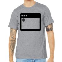 Unisex Heather CVC Short Sleeve Tee Thumbnail
