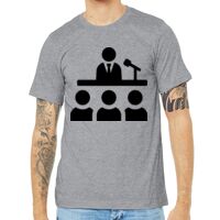 Unisex Heather CVC Short Sleeve Tee Thumbnail