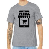 Unisex Heather CVC Short Sleeve Tee Thumbnail