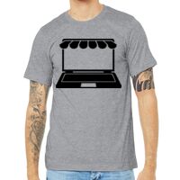 Unisex Heather CVC Short Sleeve Tee Thumbnail