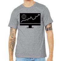 Unisex Heather CVC Short Sleeve Tee Thumbnail