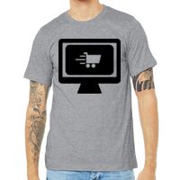 Unisex Heather CVC Short Sleeve Tee Thumbnail